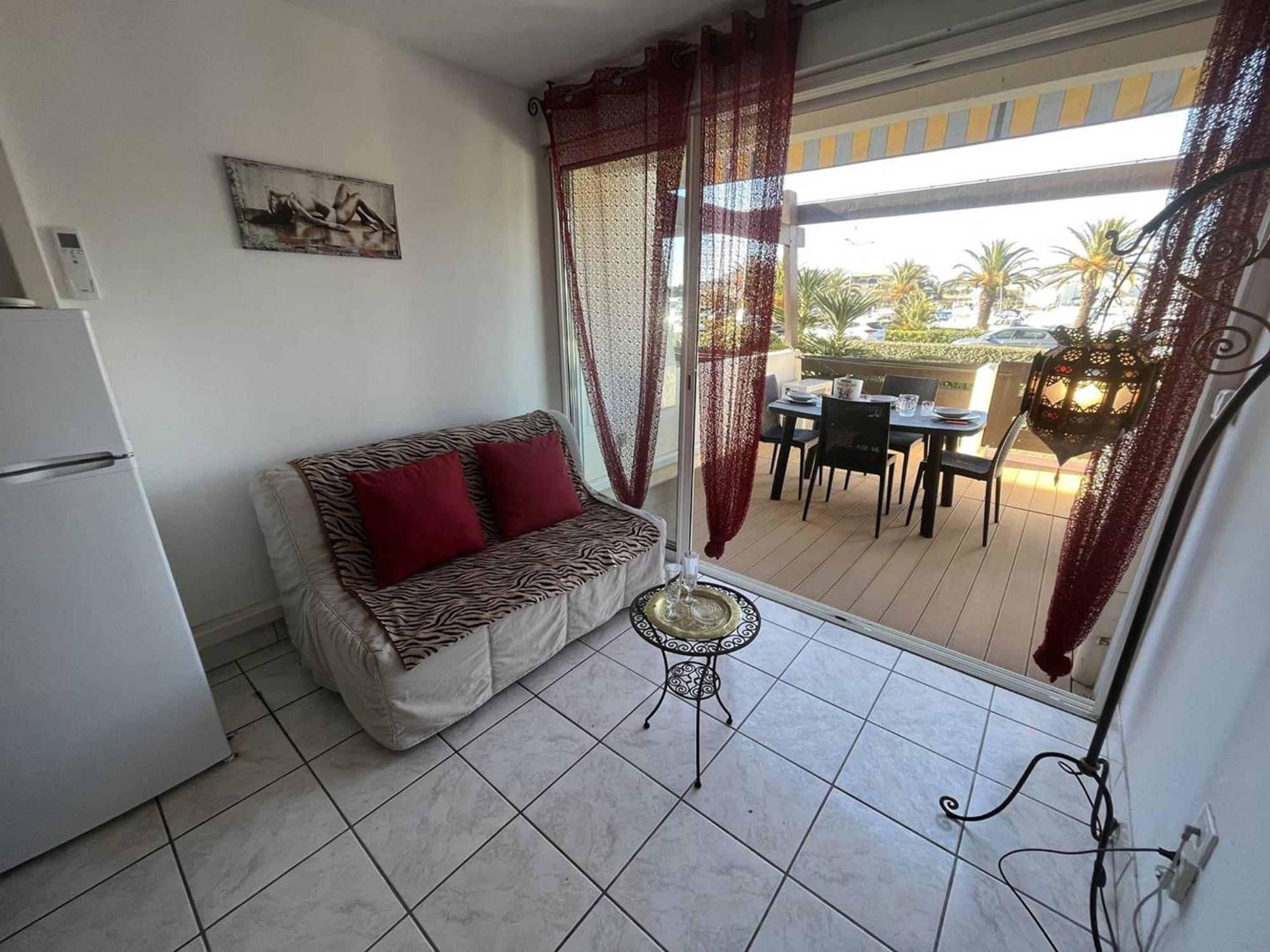 Apartamento Studio Cabine Renove Climatise, 2 Couchages, Plage A Proximite - Cap D'Agde Naturisme - Fr-1-249A-32 Exterior foto